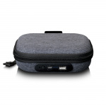 Lenco Fodral med inbyggd powerbank Grå Lenco Fodral med inbyggd powerbank Grå