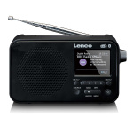 Lenco Bärbar DAB+ FM-radio med Bluetooth® 2,4