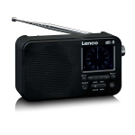 Lenco Bärbar DAB+ FM-radio med Bluetooth® 2,4