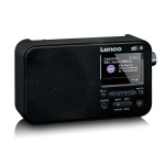 Lenco Bärbar DAB+ FM-radio med Bluetooth® 2,4