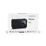 Lenco Bärbar DAB+ FM-radio med Bluetooth® 2,4