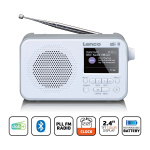 Lenco Bärbar DAB+ FM-radio med Bluetooth® 2,4