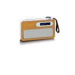 Lenco Bärbar DAB+ radio med Bluetooth® Miljövänlig bambu Lenco Bärbar DAB+ radio med Bluetooth® Miljövänlig bambu