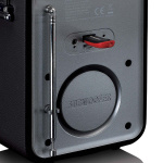 Lenco Bärbar DAB+ FM-radio med Bluetooth® och AUX-ingång, uppladdningsbart batteri Svart Lenco Bärbar DAB+ FM-radio med Bluetooth® och AUX-ingång, uppladdningsbart batteri Svart