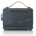 Lenco Bärbar FM/DAB+ radio med stora knappar och 