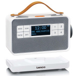 Lenco Bärbar FM/DAB+ radio med stora knappar och 