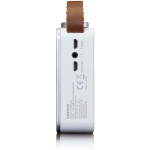 Lenco Bärbar DAB+/ FM-radio med Bluetooth® Bamboo White Lenco Bärbar DAB+/ FM-radio med Bluetooth® Bamboo White