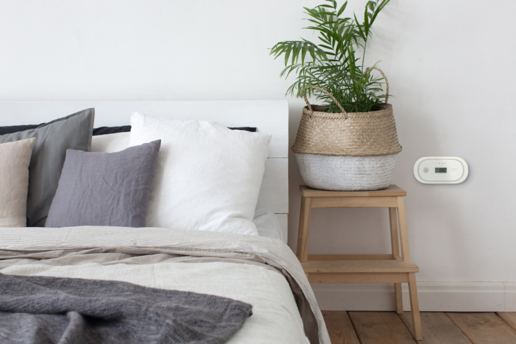 Alecto Set med rökdetektor och kolmonoxidvarnare Vit