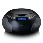 Lenco Boombox med DAB+/ FM-radio och Bluetooth® Svart