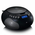 Lenco Boombox med DAB+/ FM-radio och Bluetooth® Svart