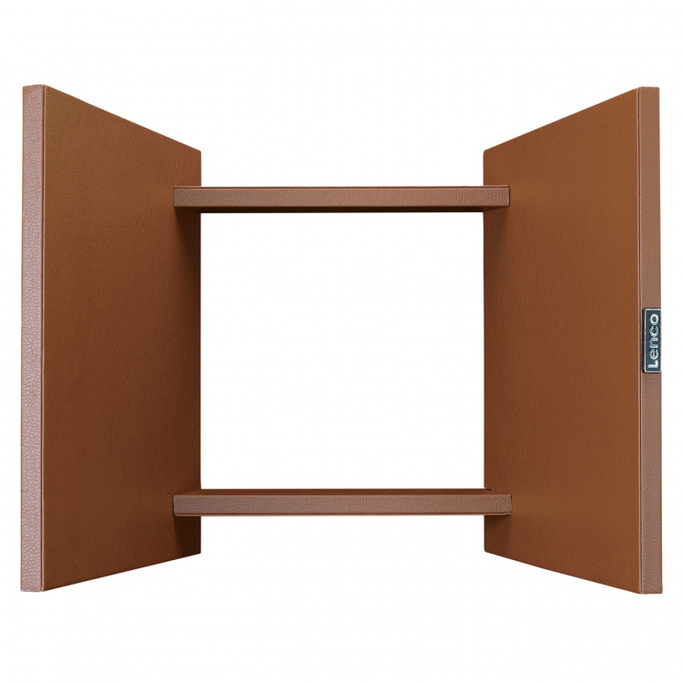 Lenco Organiserare för upp till 40 poster Brun