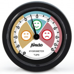 Alecto Analog hygrometer Svart