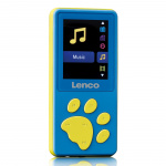 Lenco MP3/MP4-spelare med 8 GB minne Blue Lenco MP3/MP4-spelare med 8 GB minne Blue