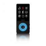 Lenco MP3/MP4-spelare med Bluetooth® och 8 GB internminne Blå Lenco MP3/MP4-spelare med Bluetooth® och 8 GB internminne Blå