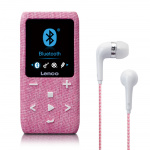 Lenco MP3/MP4-spelare med Bluetooth® 8 GB Micro SD-kort Rosa Lenco MP3/MP4-spelare med Bluetooth® 8 GB Micro SD-kort Rosa