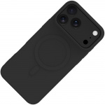 Celly Cromomag Soft rubber case MagSafe-kompatibelt iPhone 17 Pro Max Svart