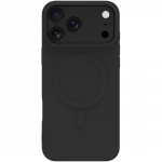 Celly Cromomag Soft rubber case MagSafe-kompatibelt iPhone 17 Pro Max Svart