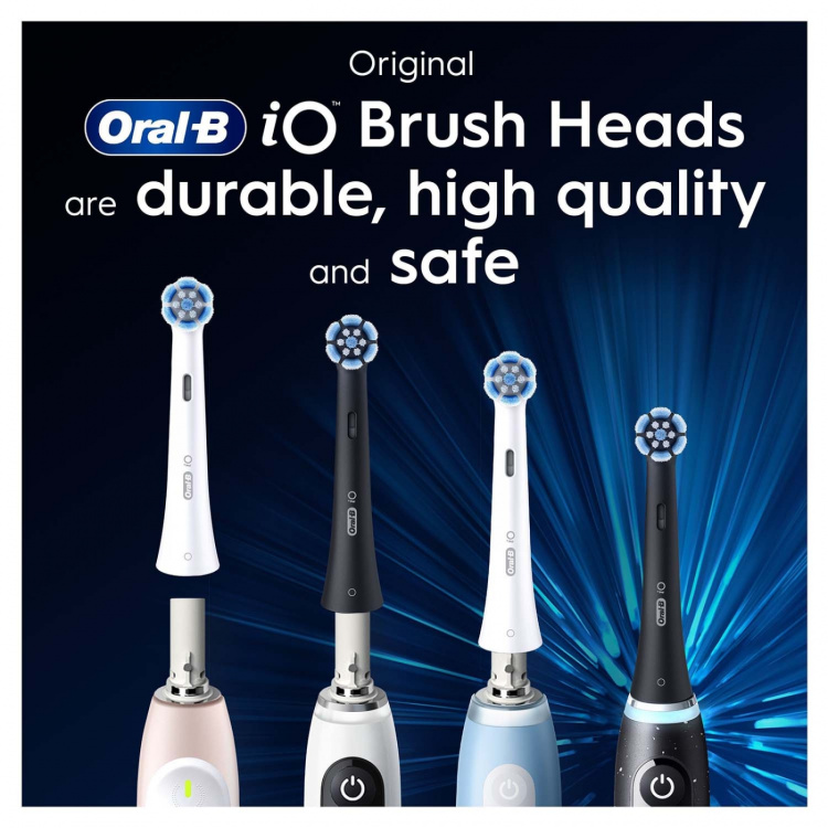 Oral B Borsthuvud iO Gentle Care Black 6st