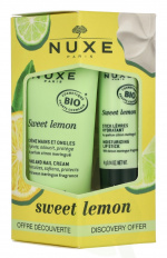 Nuxe Sweet Lemon Kit 34 ml Softening Lip Stick 4g/Hand And Nail Cream 30ml