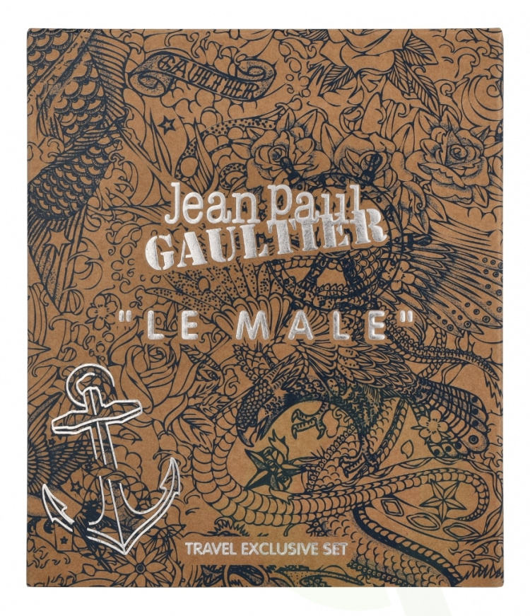 Jean Paul Gaultier Le Male Giftset 145 ml Edt Spray 125ml/Edp Spray 20ml