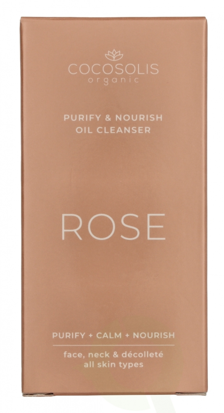 Cocosolis Cosmetics Cocosolis Rose Purify & Nourish Oil Cleanser 50 ml