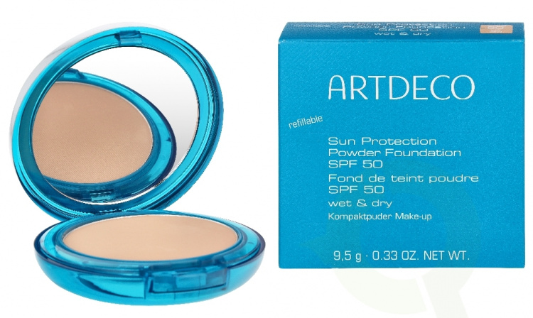 Artdeco Sun Protection Powder Wet&Dry SPF50 9.5 g #20 Cool Beige
