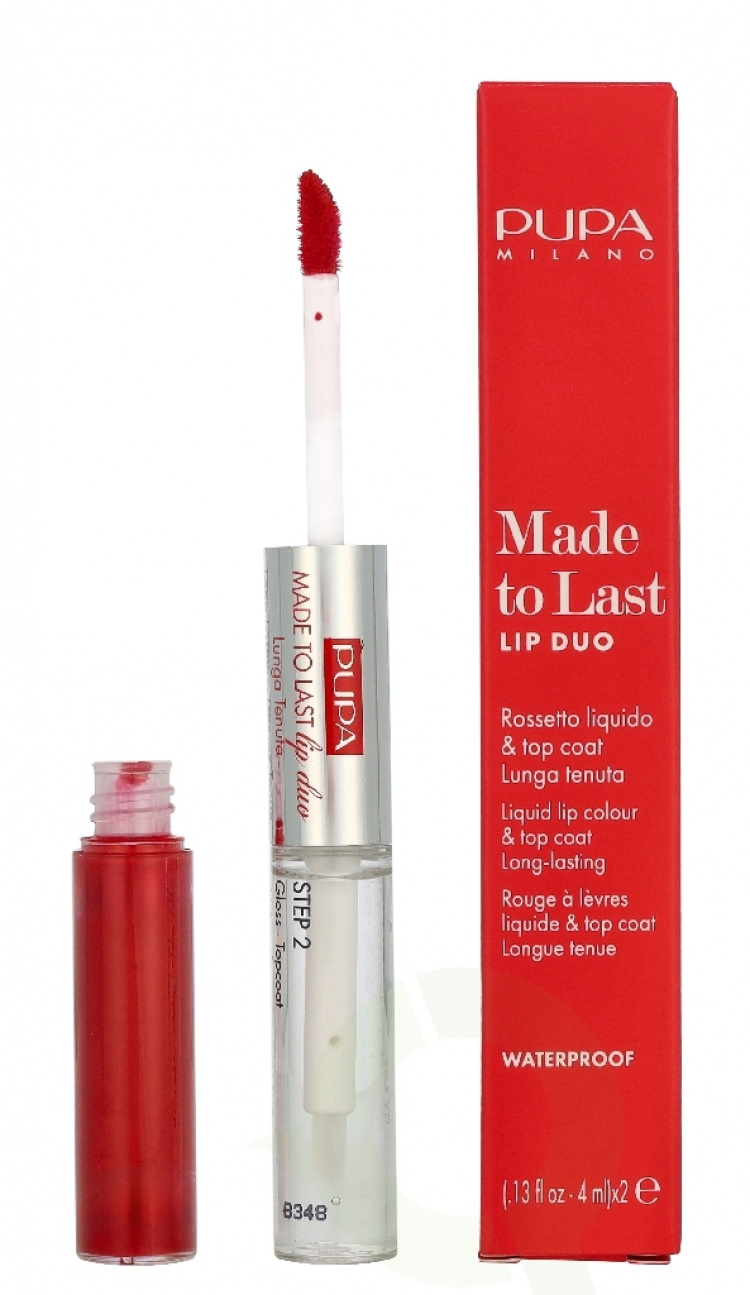 Pupa Milano Pupa Made to Last Lip Duo Lipstick 8 ml #006 Fire Red