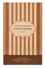 Lattafa Choco Overdose Give Me Gourmand Edp Spray 75 ml