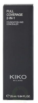 Kiko Milano Full Coverage 2 In 1 Foundation & Concealer 25 ml WB80