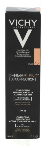 Vichy Dermablend 3D Correction SPF19 30 ml #45 Gold