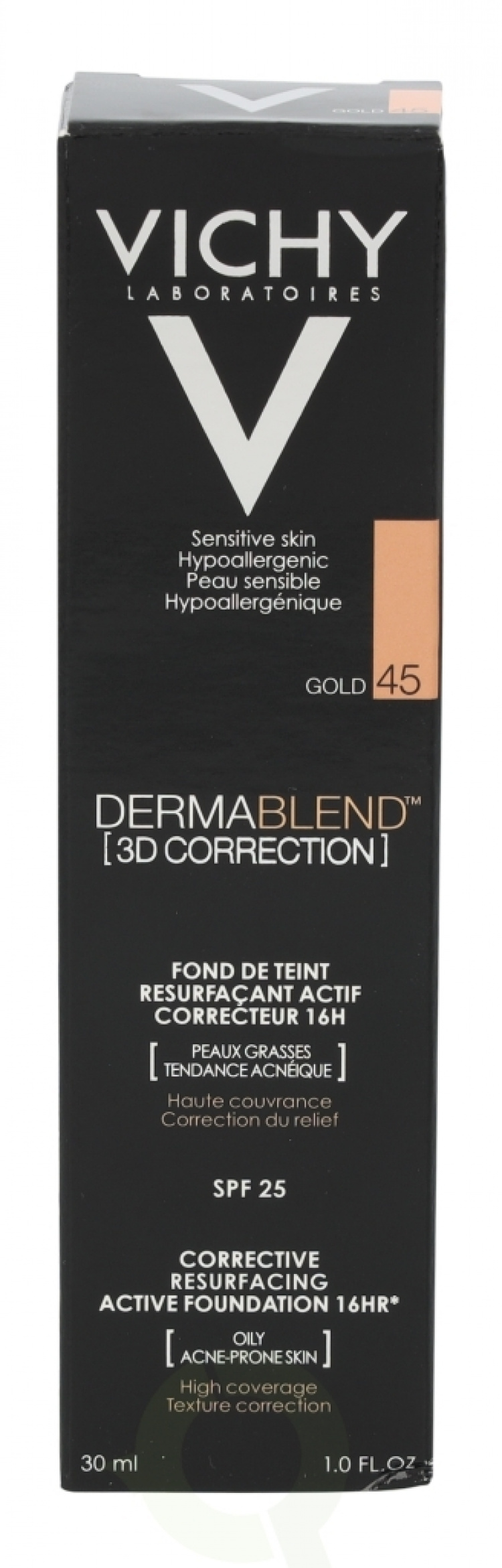 Vichy Dermablend 3D Correction SPF19 30 ml #45 Gold