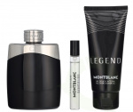 Mont Blanc Legend Pour Homme Giftset 207.5 ml Edt Spray 100ml/Edt Spray 7.5ml/Shower Gel 100ml