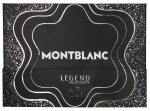 Mont Blanc Legend Pour Homme Giftset 207.5 ml Edt Spray 100ml/Edt Spray 7.5ml/Shower Gel 100ml