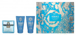 Versace Eau Fraiche Giftset 150 ml Edt Spray 50ml/Bath & Shower Gel 50ml/Aftershave Balm 50ml