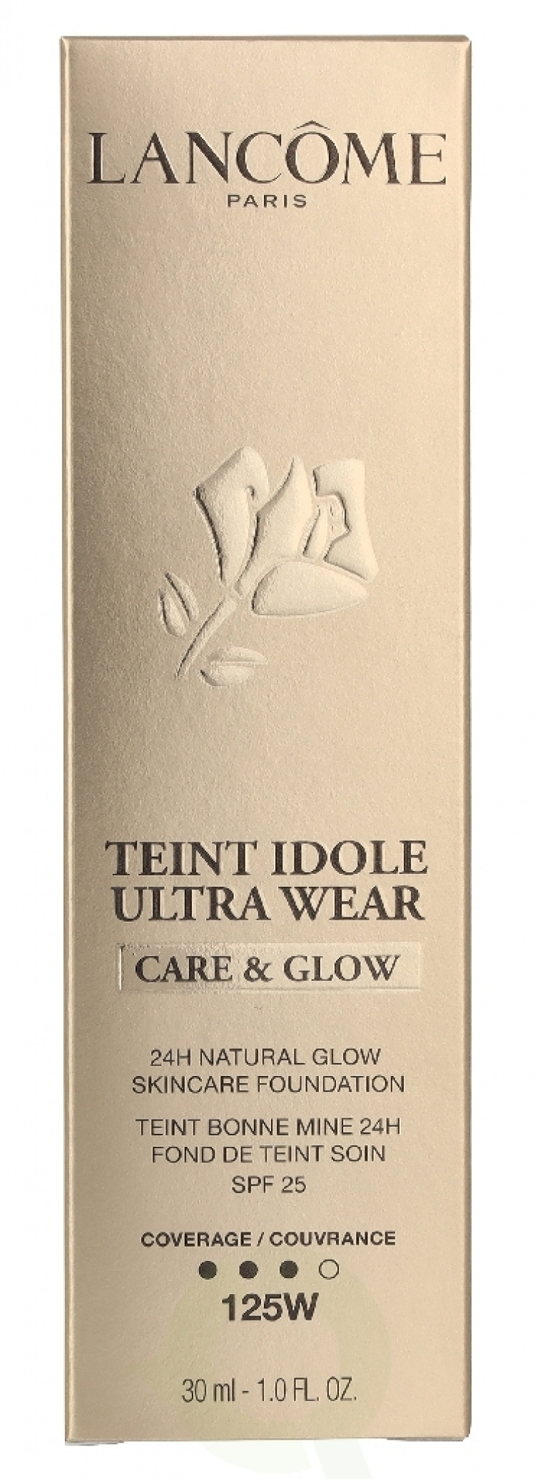 Lancome Teint Idole Ultra Wear Care & Glow #125W Foundation 30 ml