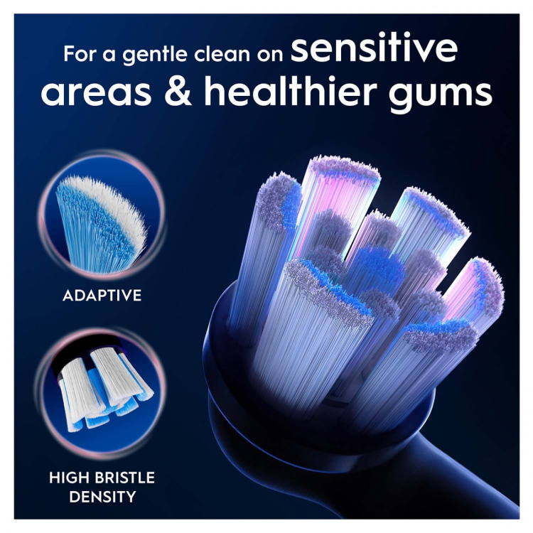 Oral B Borsthuvud iO Gentle Care Black 4st
