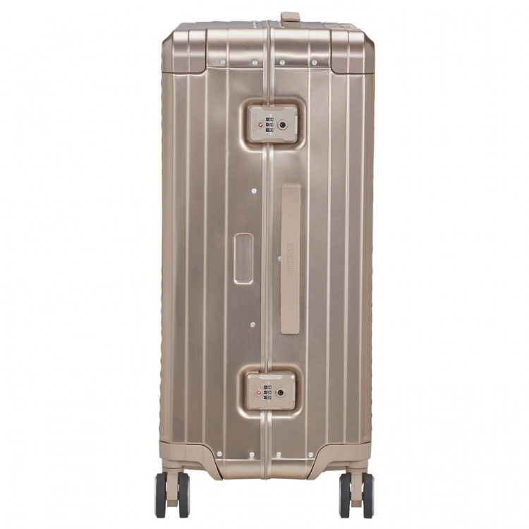 American Tourister Resväska Soundbox Aluminium 68 Medium Bronze