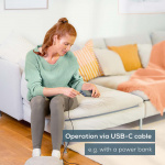 Beurer Fotmassageapparat och Fotvärmare 2-i1 FM 28