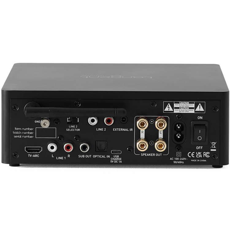 Tangent Förstärkare BT Phono HDMI Ampster BT III Svart