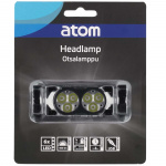 Atom Pannlampa Star Svart 400 lm