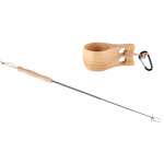 Atom Träkåsa och Grillpinne Presentförpackning