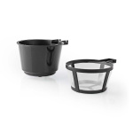 Butler Kaffebryggare för en portion | 0,4 l | 750 W | Timerfunktion | Isolerad resemugg | Automatisk avstängning | LCD-display | Svart