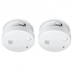 Alecto Minirökdetektor med 5 års batteri 2-pack Vit