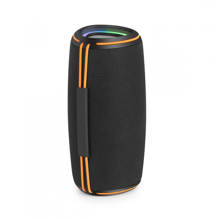 Nedis Bluetooth® Högtalare | 360 min | Handhållen design | 60 W | Stereo | Hem / Portable / Utomhus | Synkroniseringsbar | Orange / Svart