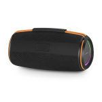 Nedis Bluetooth® Högtalare | 360 min | Handhållen design | 60 W | Stereo | Hem / Portable / Utomhus | Synkroniseringsbar | Orange / Svart