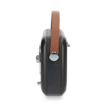 Nedis FM-radio | Portabel design | Bluetooth® / FM | Accu Powered / USB ström | Analog | 10 W | Bluetooth® | Svart