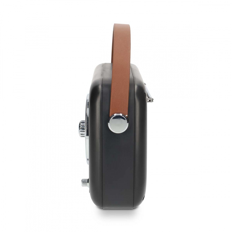 Nedis FM-radio | Portabel design | Bluetooth® / FM | Accu Powered / USB ström | Analog | 10 W | Bluetooth® | Svart