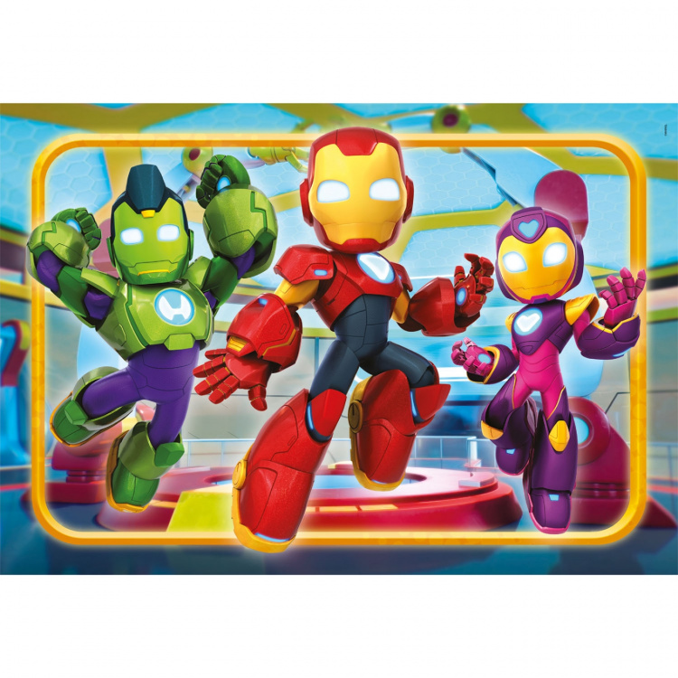 Clementoni Pussel 30 Pcs Iron-Man and His Awesome Friends