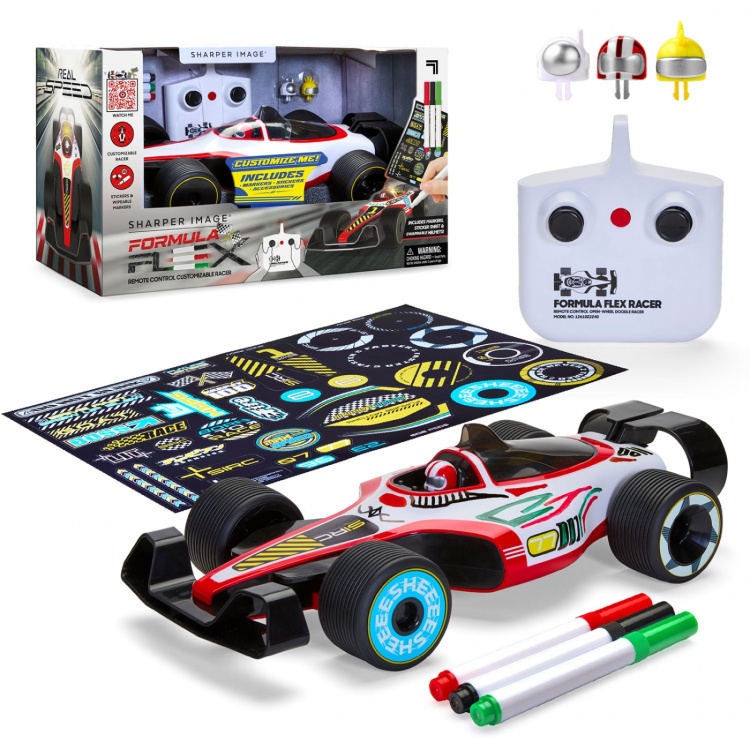 Sharper Image Leksaksbil Toy RC Formula Flex Racer Doodle
