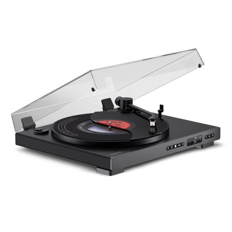 MIXX Vinyl- och CD-Spelare Analog Plus 2-in-1 Svart
